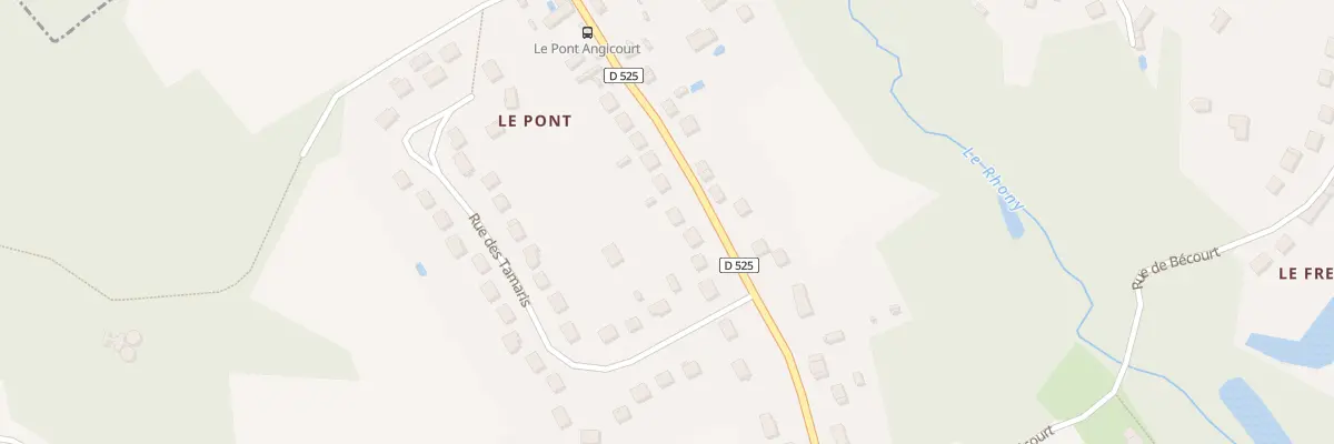 Plan du 97 Rue du Champ Saint-vaast à Angicourt