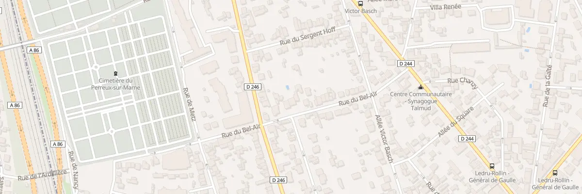 Plan du 28 Rue du Bel-Air au Perreux-sur-Marne