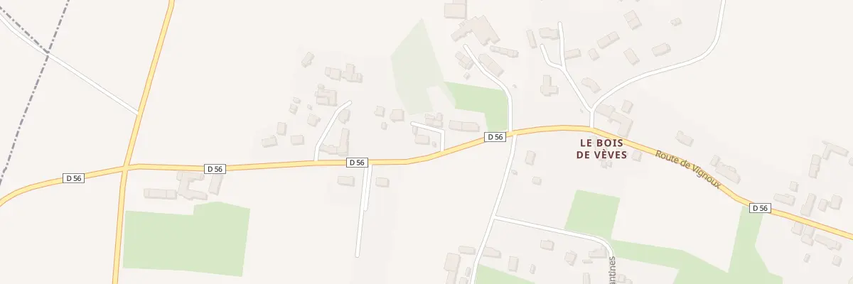Plan du 1 Imp des Acacias à Soulangis