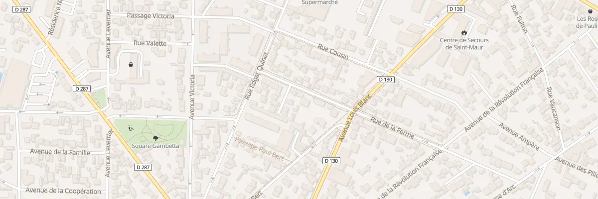 Plan du 10 Rue de la Ferme à Saint-Maur-des-Fossés