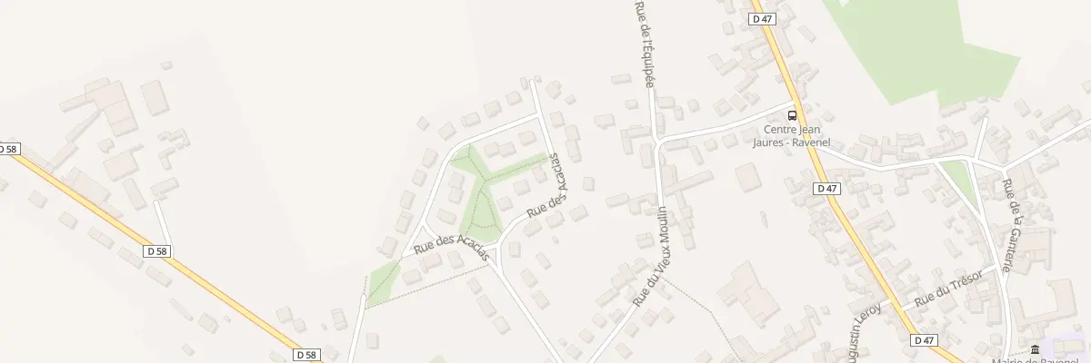 Plan du 6 Rue des Acacias à Ravenel