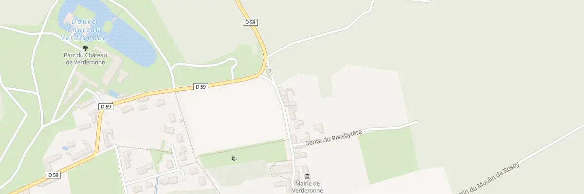 Plan du 1 Rue de l’Eglise à Verderonne