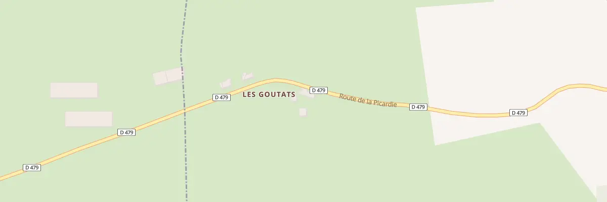 Plan du 77 Les Goutats à Saint-Vitte