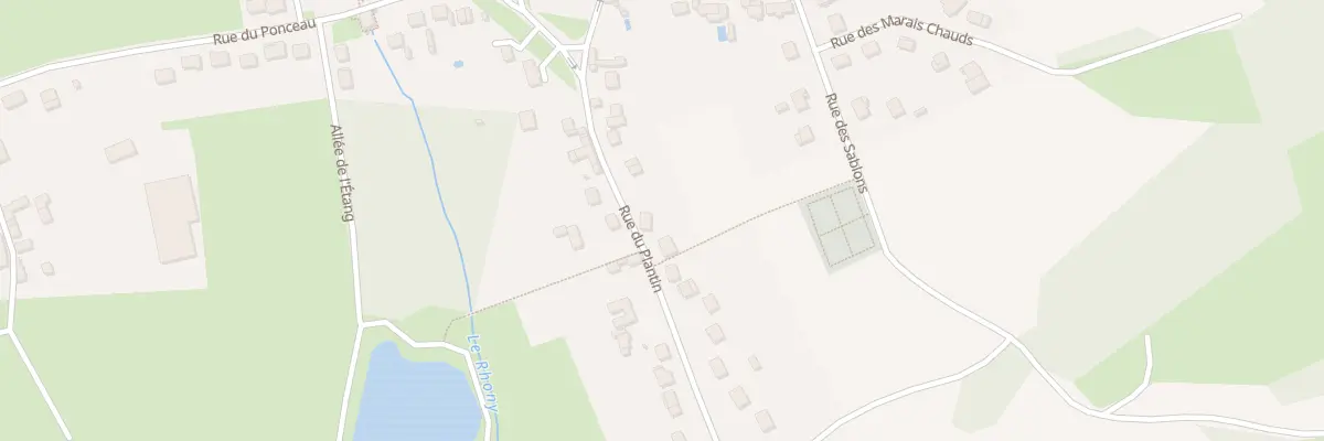 Plan du 7 Rue du Plantin à Verderonne