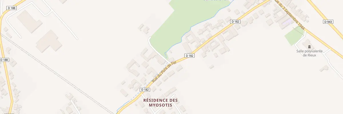 Plan du 37 Rue du Pont de Fer à Lillers