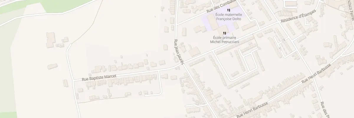 Plan du 33 Rue Jean Jaurès à Corbie