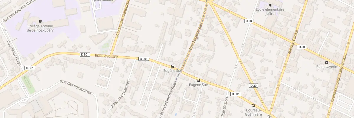 Plan du 4 Rue Lavoisier à Rosny-sous-Bois