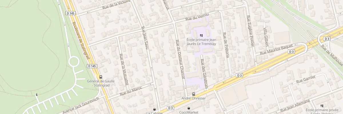 Plan du 15 Rue du Docteur-charcot à Champigny-sur-Marne