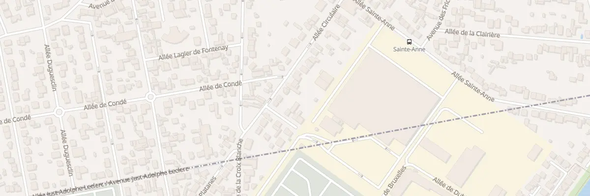 Plan du 79 All Circulaire à Aulnay-sous-Bois