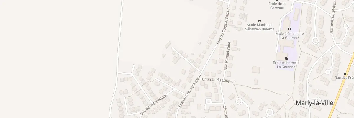 Plan du 63 Rue du Colonel Fabien à Marly-la-Ville