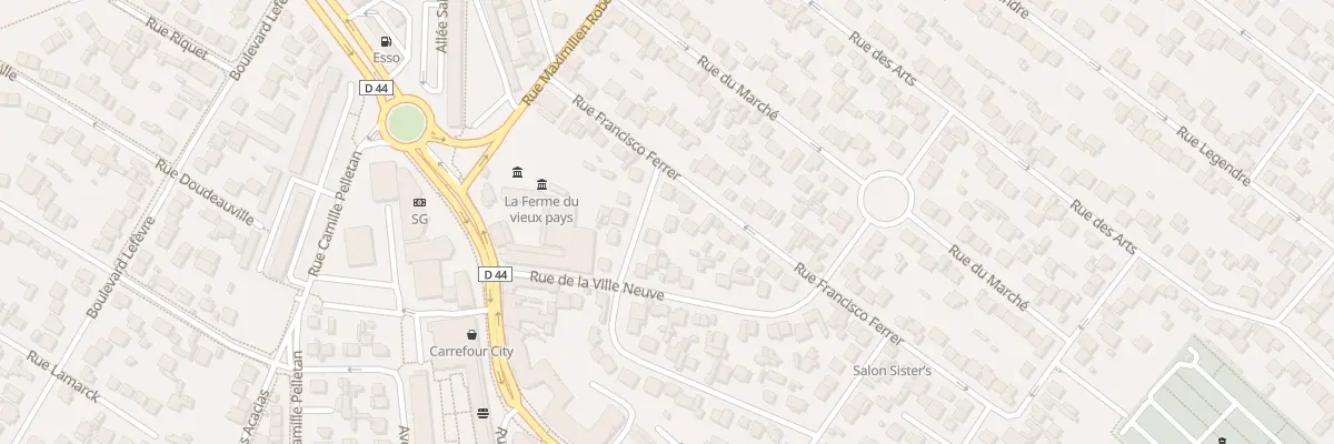 Plan du 3 Rue du Progrès à Aulnay-sous-Bois