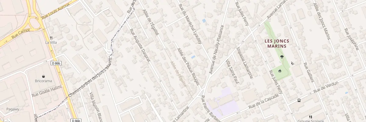 Plan du 9004 Av Lamartine au Perreux-sur-Marne