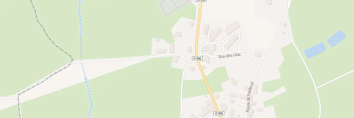 Plan du 5093 Le Bourg à Fontanières