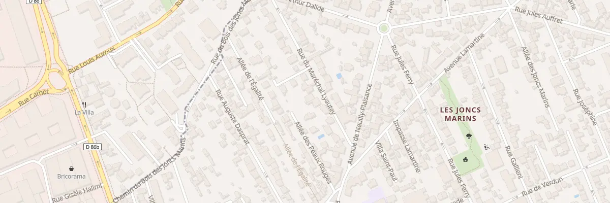 Plan du 11 Rue du Maréchal Lyautey au Perreux-sur-Marne