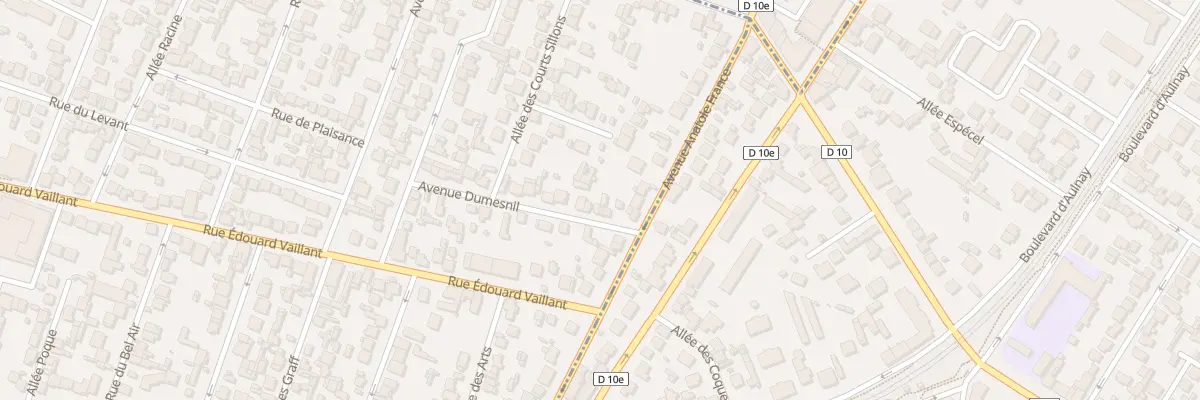 Plan du 23B Av Dumesnil à Bondy