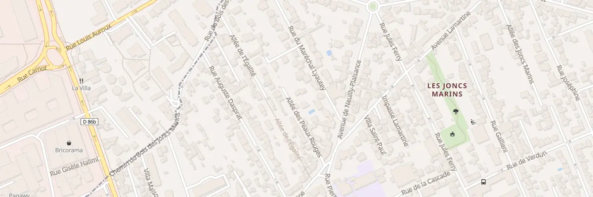 Plan du 7 Rue du Maréchal Lyautey au Perreux-sur-Marne