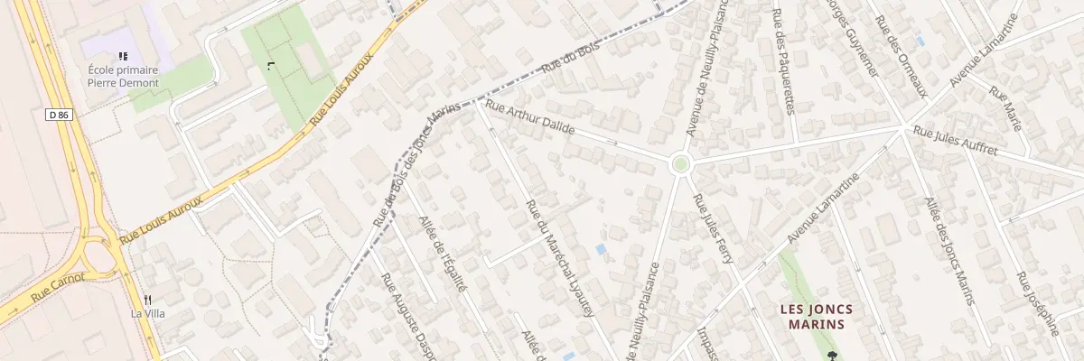 Plan du 22 Rue du Maréchal Lyautey au Perreux-sur-Marne