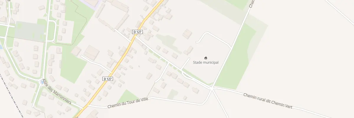Plan du 175 Rue du Stade Municipal à Lieuvillers