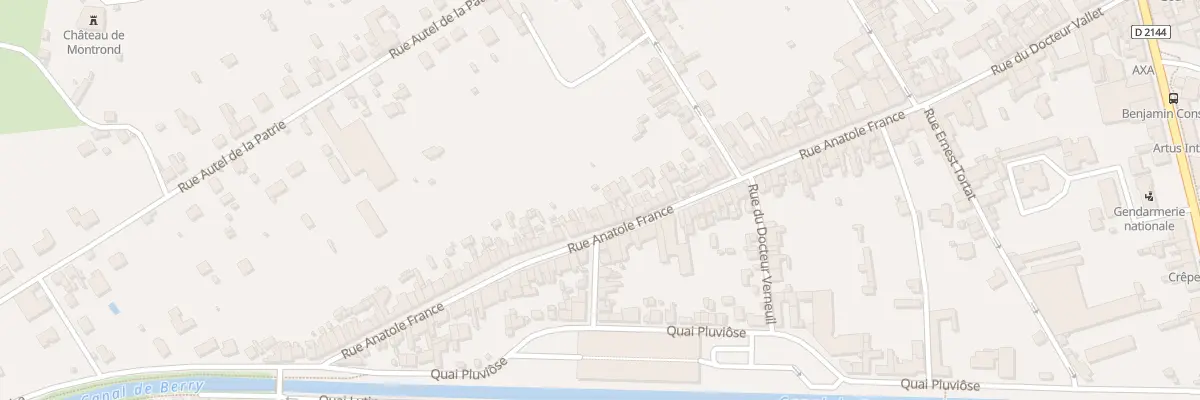 Plan du 66 Rue Anatole France à Saint-Amand-Montrond