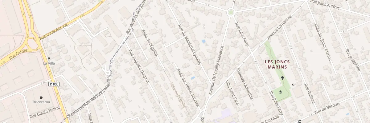 Plan du 9 Rue du Maréchal Lyautey au Perreux-sur-Marne