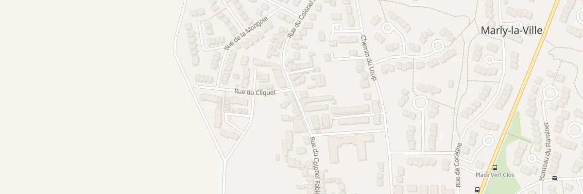 Plan du 39 Rue du Colonel Fabien à Marly-la-Ville