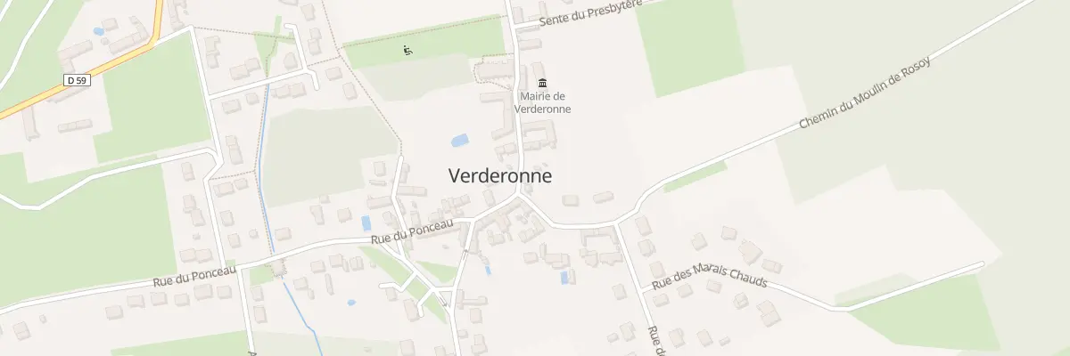 Plan du 19 Rue de l’Eglise à Verderonne