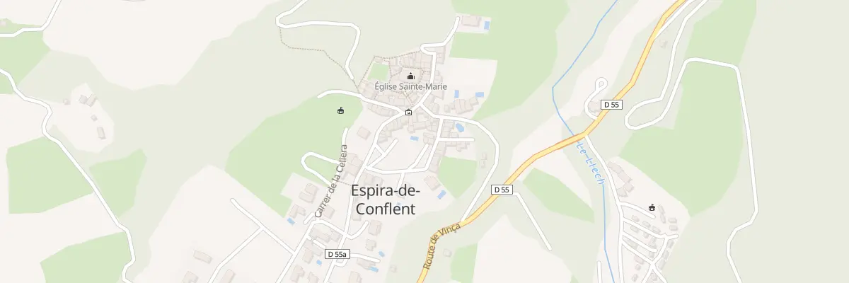 Plan du 5001B Le Village à Espira-de-Conflent
