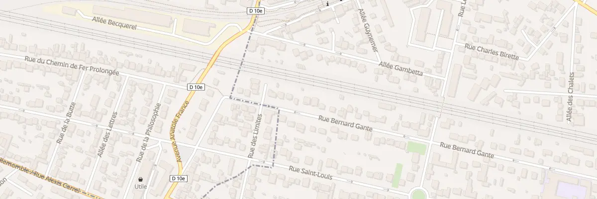 Plan du 138 Rue Bernard Gante à Villemomble