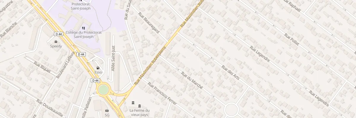 Plan du 7 Rue du Marché à Aulnay-sous-Bois