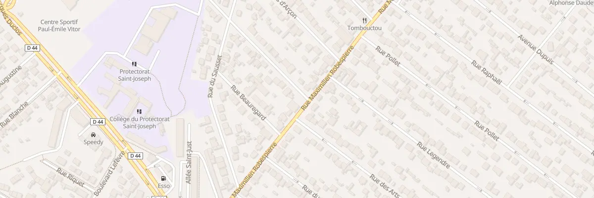 Plan du 33 Rue Maximilien Robespierre à Aulnay-sous-Bois