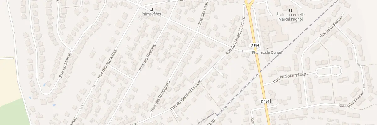Plan du 7 Rue des Rossignols à Puiseux-en-France