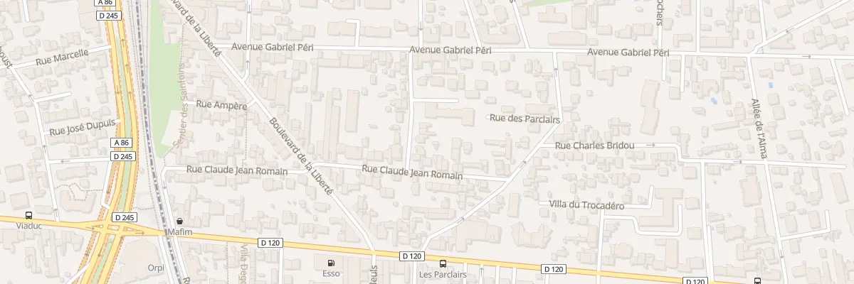 Plan du 13 Rue Henri Riviere au Perreux-sur-Marne