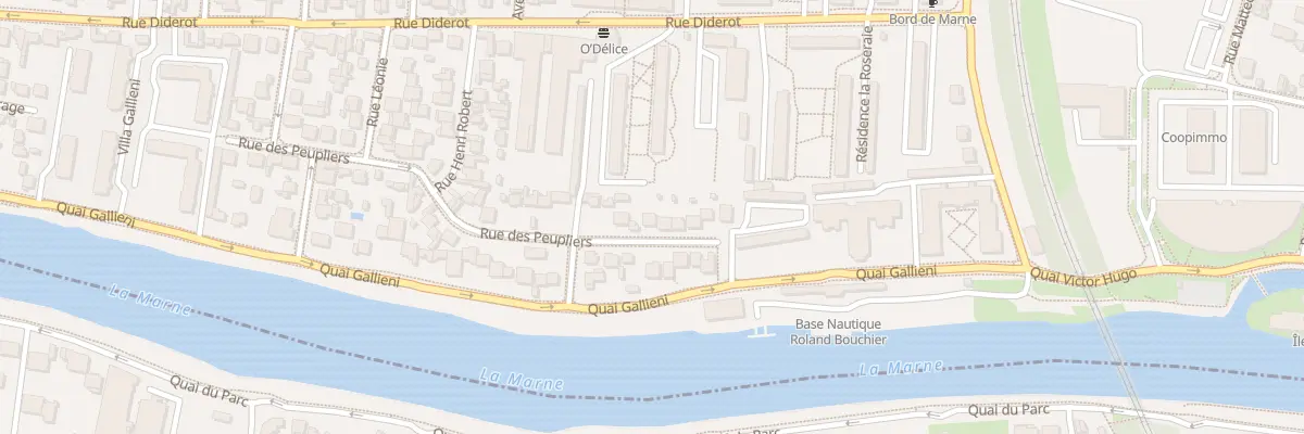 Plan du 45 Rue des Peupliers à Champigny-sur-Marne