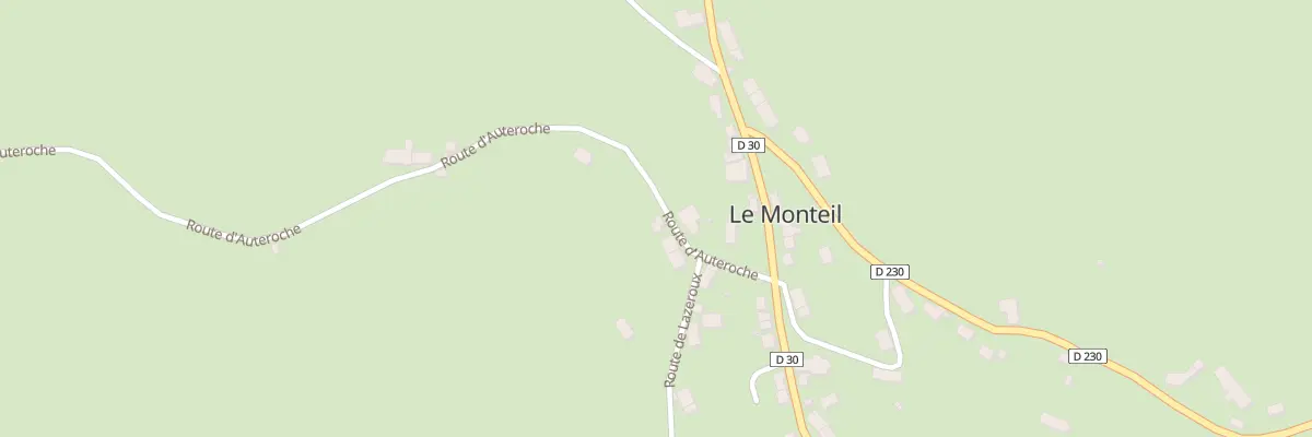 Plan du 5173 Le Bourg au Monteil