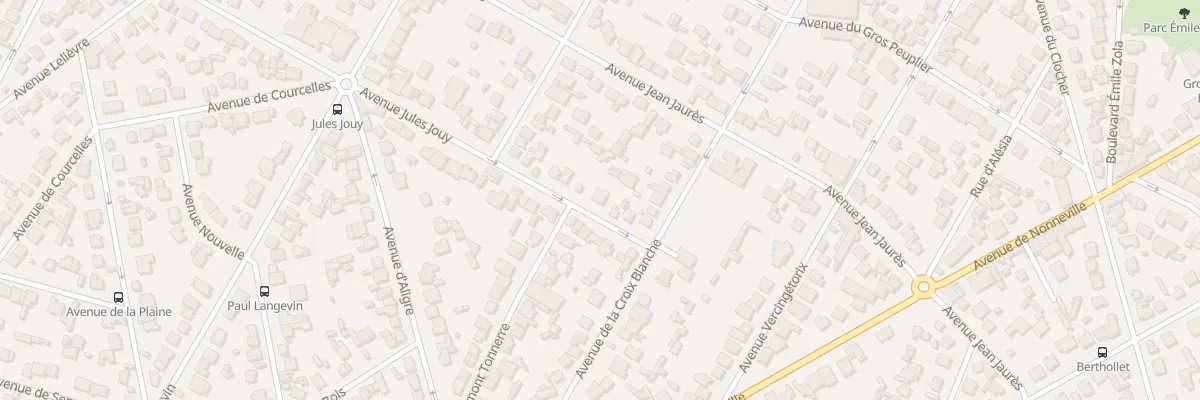 Plan du 69B Av Jules Jouy à Aulnay-sous-Bois