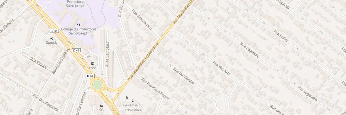 Plan du 9 Rue du Marché à Aulnay-sous-Bois