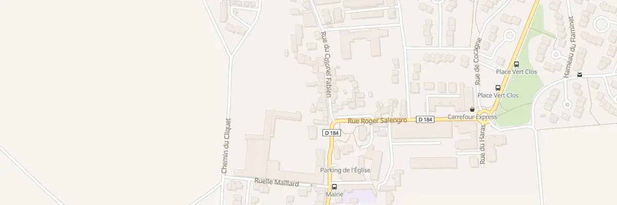 Plan du 17 Rue du Colonel Fabien à Marly-la-Ville