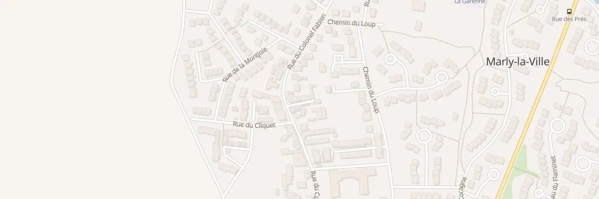 Plan du 62 Rue du Colonel Fabien à Marly-la-Ville
