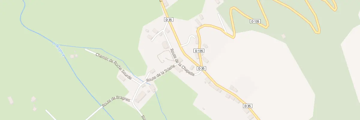 Plan du 5034 Le Bourg à Fontanges