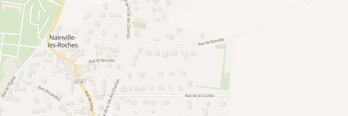 Plan du 30 Rue de Brinville à Nainville-les-Roches