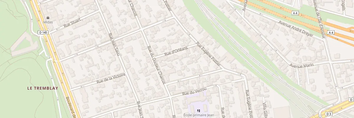 Plan du 12 Rue d’Orléans à Champigny-sur-Marne
