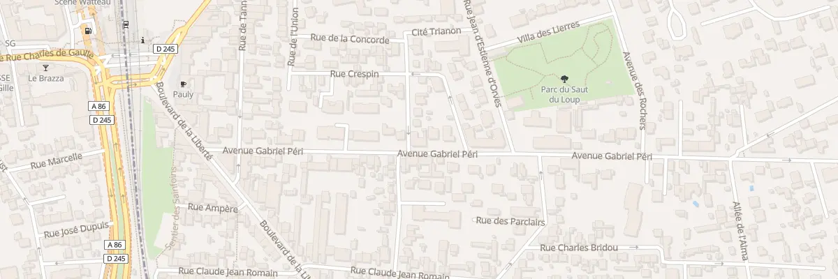 Plan du 37 Av Gabriel Péri au Perreux-sur-Marne