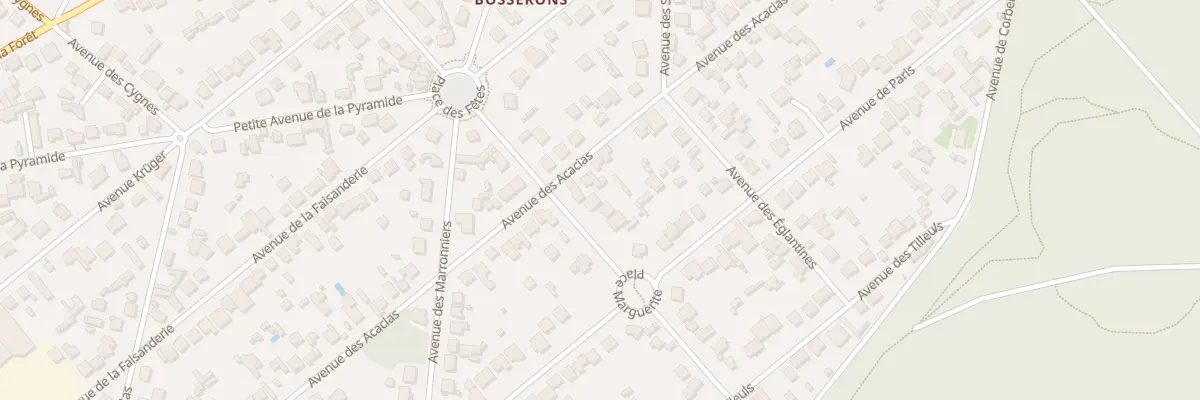 Plan du 55 Av d’Orléans à Brunoy