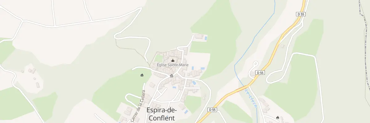 Plan du 35 Le Village à Espira-de-Conflent