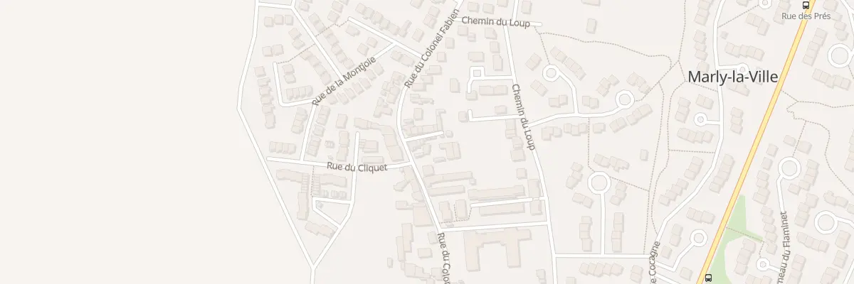 Plan du 56 Rue du Colonel Fabien à Marly-la-Ville
