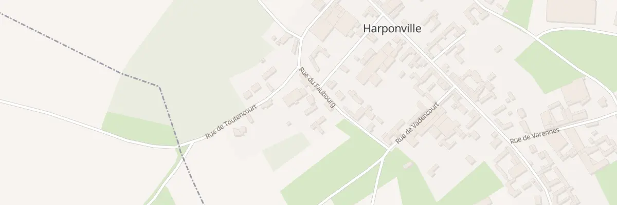 Plan du 4 Rue du Faubourg à Harponville