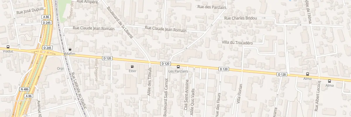 Plan du 45 Av Pierre Brossolette au Perreux-sur-Marne