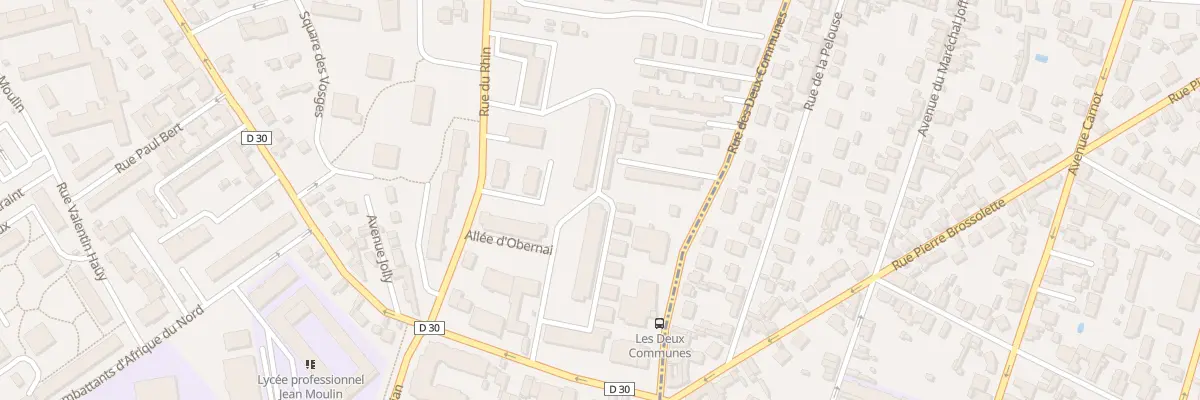 Plan du 151 Rue du Gen Leclerc à Rosny-sous-Bois