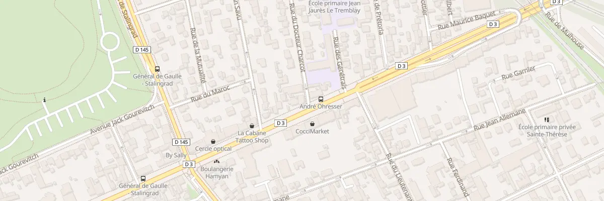Plan du 1 Rue du Docteur-charcot à Champigny-sur-Marne
