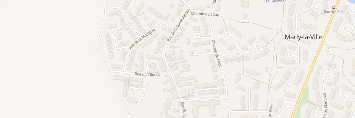 Plan du 60 Rue du Colonel Fabien à Marly-la-Ville